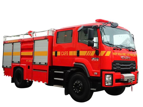  Xe chữa cháy công nghệ phun bọt khí nén