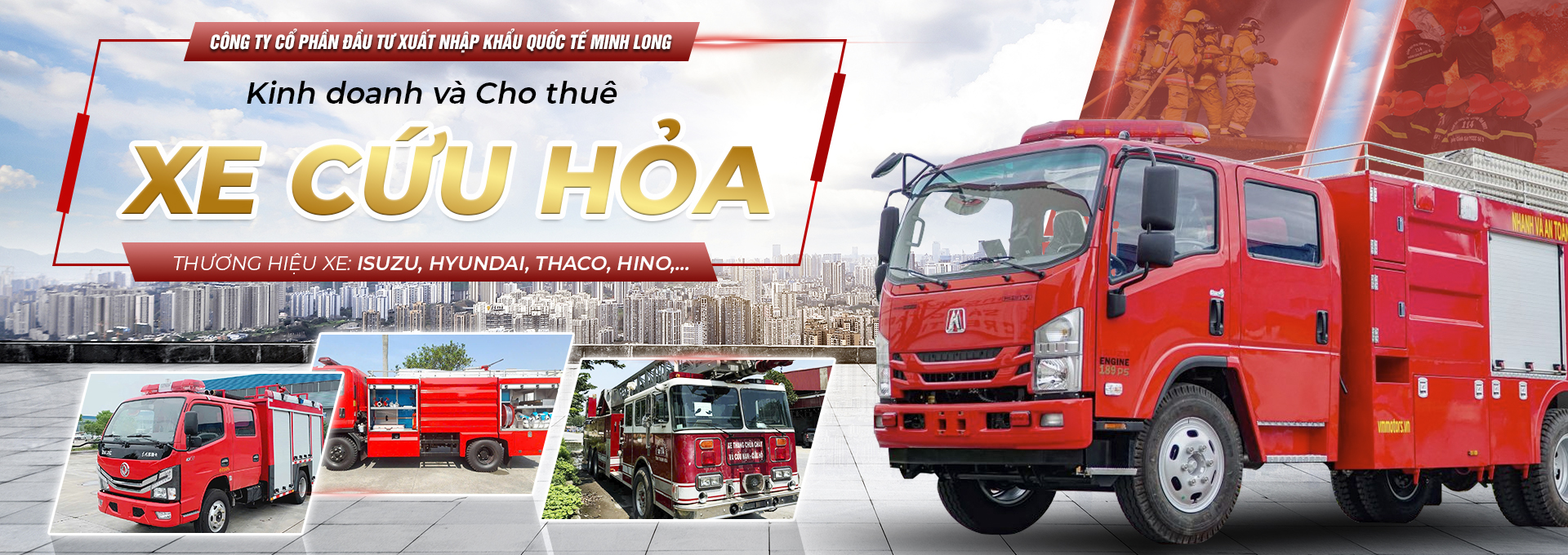 Kinh doanh xe cứu hoả